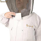 Ternos 100% protetores da abelha dos macacões de Beekeeping Outfits Beekeeping do modelo de Cottoon NZ