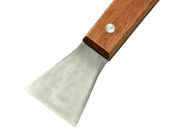 Raspador de aço inoxidável da ferramenta da colmeia da ferramenta da apicultura com o punho de madeira para a apicultura
