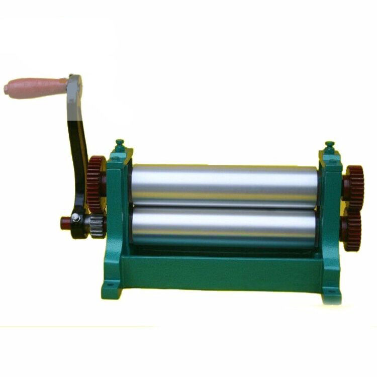 máquina do rolo do moinho de folha da cera de abelha do manual de 310mm 450mm