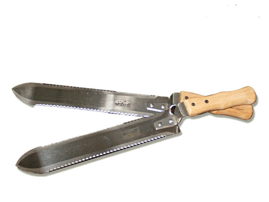 Honey Uncapping Equipment Stainless Steel durável que destampa a faca com punho de madeira