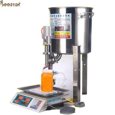 SS304 esperto automático 	Equipamento da apicultura para o líquido da pasta que pesa e máquina de enchimento