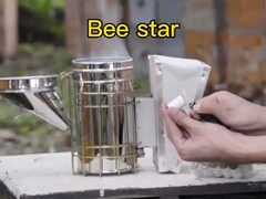 Durável estilo americano Bee Hive Smoker Mini Tamanho de Bee Hive Smoker