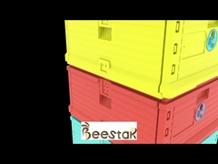 Colmeia Térmica de Plástico de Grau Alimentício para Abelhas 10 Quadros Com Coletor de Pólen Duas Camadas