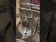 Máquina de prensagem de mel de aço inoxidável / máquina de prensagem de cera de abelha para apicultura máquina com função de aquecimento