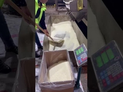A cera de abelha branca pura de 100% granula a cera branca do grânulo para o alimento e a indústria cosmética