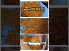 Pólen de Abelha Misturado Fresco Suplemento Alimentar Natural Cru