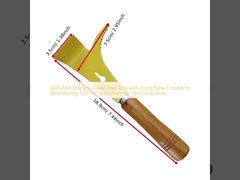 BEESTAR Ferramenta de colmeia de aço inoxidável com gancho Ferramenta de apicultura em condições novas para apicultura para indústrias agrícolas