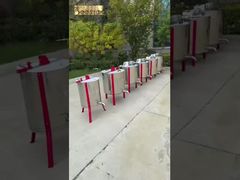 Máquina de extração de mel radial de abelha de venda quente Processamento de mel Extrator de mel de aço inoxidável manual