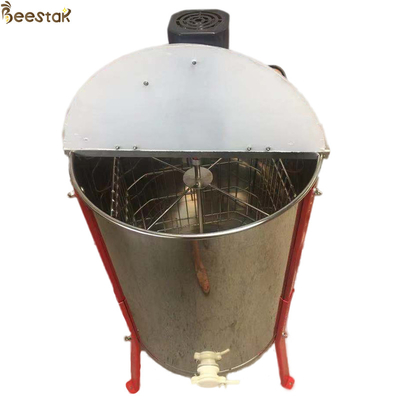 comprar 4 quadros Honey Extratora de aço inoxidável elétrico com suportes e Honey Gate, tampa plástica fabricação em linha