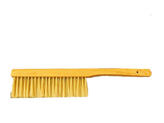 comprar Melhor Vendedor Duas fileiras escova de abelhas com alça de madeira ferramentas de apicultura de cabelo de plástico fabricação em linha
