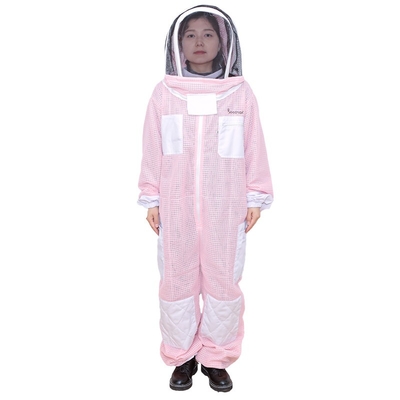 comprar Vestuário de proteção para apicultura, respirável e rosa, com tampa de alta qualidade fabricação em linha