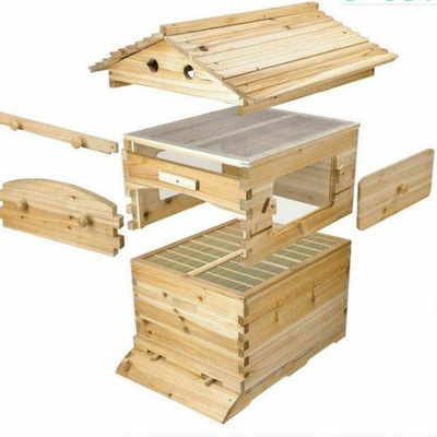 comprar Armazém de colmeia de abelhas de fluxo próprio Armazém de colmeia de madeira e Armazém de madeira de abeto para apicultura fabricação em linha