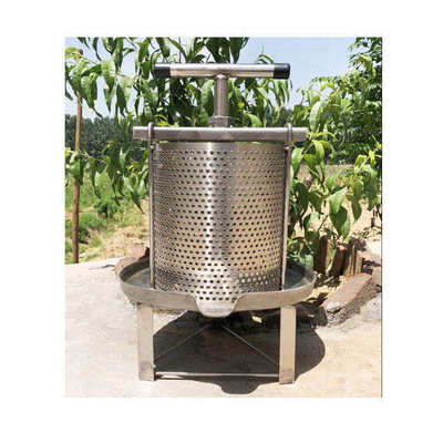 comprar Prensa Manual de Cera e Mel em Aço Inoxidável 304 de 17L para Apicultura com Tamanho de 28*27cm fabricação em linha