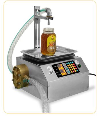 comprar Stainless Steel Filling Machine For Viscous Liquid Filling All Kinds Of Crystalline Liquid Honey fabricação em linha