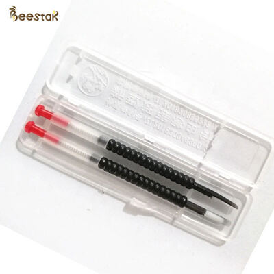 comprar BEESTAR 110mm comprimento flexível eixo espiral ferramenta de enxerto de abelha rainha com ponta de silicone macio para apicultura fabricação em linha