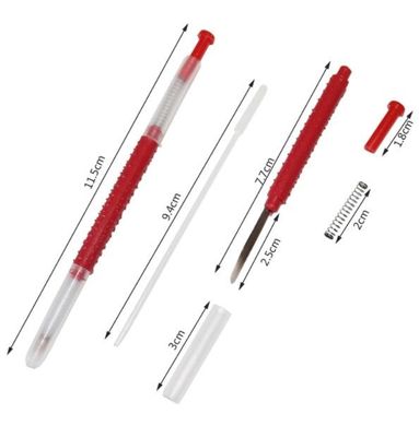 comprar Transplantando a rainha da apicultura da ferramenta que eleva a ferramenta de transferência das larvas da cor vermelha fabricação em linha