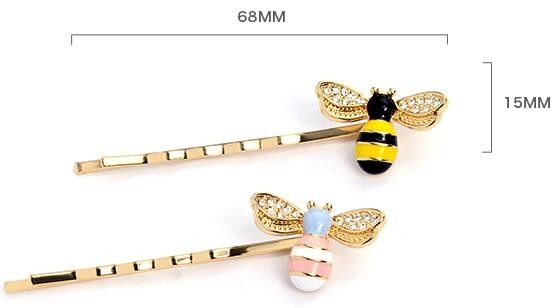 comprar Rosa bonito e amarelo do grampo da abelha do chapeamento da prata da liga para apicultor das crianças fabricação em linha