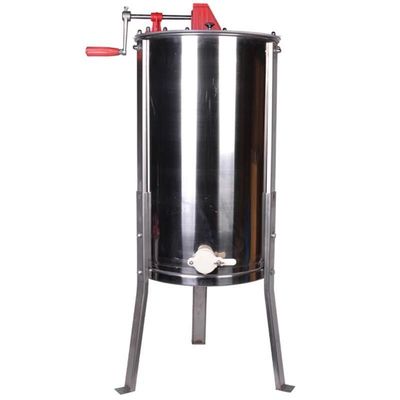 comprar Manual de alta qualidade por atacado Honey Extratora For Beekeeping de aço inoxidável de 4 quadros fabricação em linha