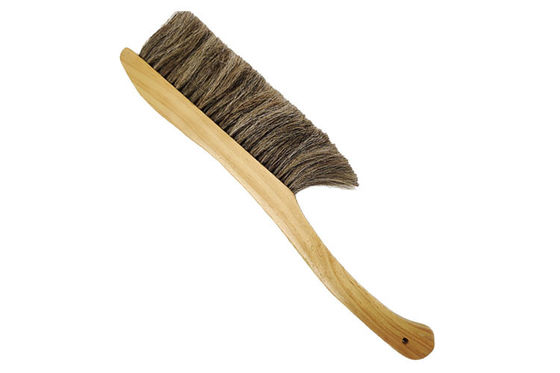 comprar Pincel de abelha de três fileiras Pincel de cabelos de cavalo Pincel de abelha Apicultura Mão de madeira Pincel de apicultura fabricação em linha
