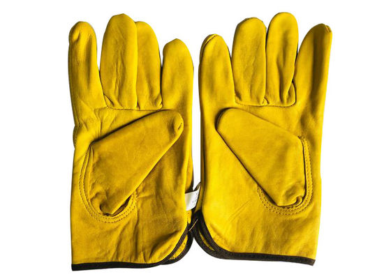 comprar Equipamento de apicultura Proteção manual de pele de ovelha Luvas de apicultura brancas ou amarelas sem punho fabricação em linha