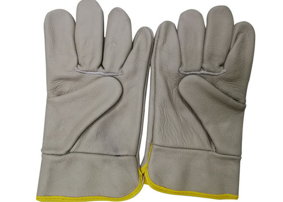 comprar Luvas da apicultura do couro da agricultura sem o punho para o uso do trabalho da apicultura fabricação em linha