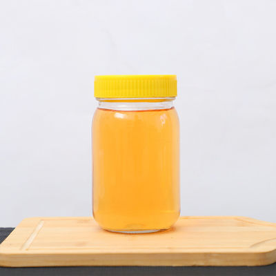 comprar Garrafa e colher de mel de alta qualidade garrafa de vidro octogonal 375ml 750ml fabricação em linha