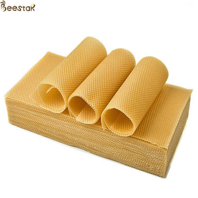comprar Folha natural da fundação da cera de abelha do quadro do favo de mel da cera de abelha de C 100 fabricação em linha