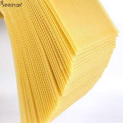 comprar folha natural pura da fundação da cera de abelha do favo de mel D da cera de abelha de 5.4mm fabricação em linha