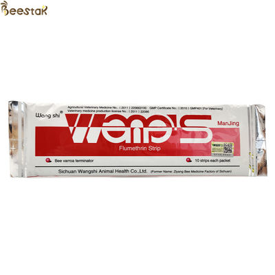 comprar Manjing Flumethrin cura varroa ácaros de abelhas Strips Ácaros Killer Bee Medicina fabricação em linha