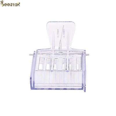 comprar Gaiola transparente de alta qualidade da introdução da rainha do coletor do grampo da rainha para a apicultura fabricação em linha