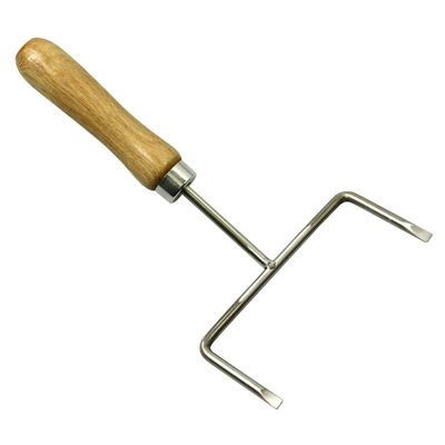 comprar Forquilha de aço inoxidável da folha da fundação do equipamento da apicultura com punho de madeira fabricação em linha