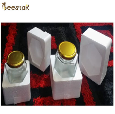 comprar invólucro com bolhas de ar de 180ml 280ml 380ml para Honey Glass Jar transparente fabricação em linha