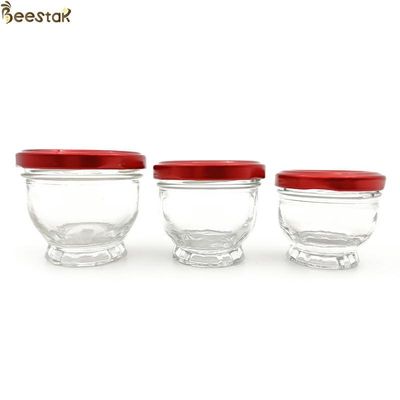 comprar 50ml 75ml 100ml Mini Glass Honey Jars Glass Honey Bottle fabricação em linha