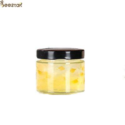comprar abelha de vidro Honey Glass Jar de Honey Glass Bottles In Stock do frasco do doce da boca larga de 25ml 50ml fabricação em linha