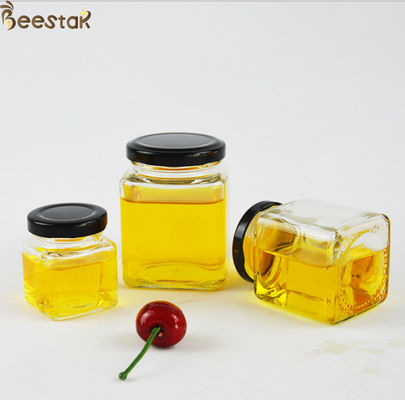 comprar Doce vegetal Honey Jar And Spoon 50ml-730ml da salada dos doces quadrados clássicos com tampão de parafuso fabricação em linha