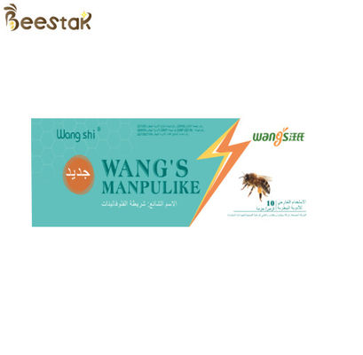 comprar Novas tiras de manpulike de Wang Medicina de abelhas Fluvalinato Material 10 tiras por saco fabricação em linha