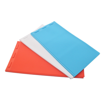 comprar A imprensa da fundação da cera de abelha do silicone molda a cor vermelha azul fabricação em linha
