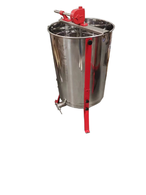 4 quadro 201 Honey Extratora With Metal Stand manual de aço inoxidável e SS Honey Gate