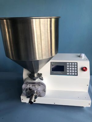 Máquina de enchimento inteligente de pesagem para líquido viscoso com alcance de enchimento de 5 ~ 200 gramas e velocidade de 360 garrafas por hora