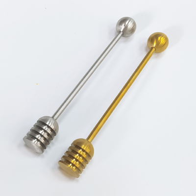 Ferramentas de prata e douradas de aço inoxidável de Honey Splash Bar Beekeeping Honey para o mel