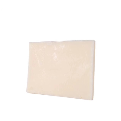 Placa pura natural do amarelo e a branca da cera de abelha do bloco para fazer velas