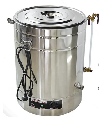 Honey Heating Tank Interlayer Water de aço inoxidável que aquece Honey Storage Barrel