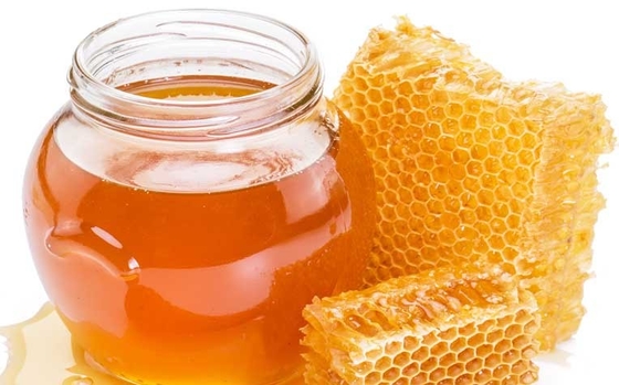 100% de mel orgânico puro e cru Mel de abelha natural da China Alimentos saudáveis