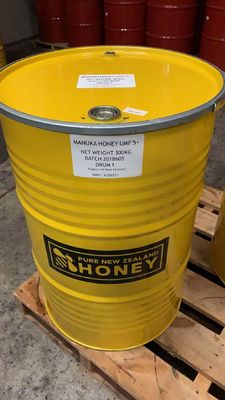 300 kg de mel de Manuka da Nova Zelândia Mel de abelha natural com prazo de validade de 5 anos