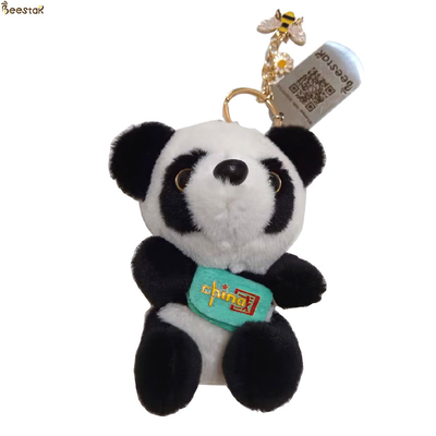 Carinhosas Chaves de Chaves do Panda Sichuan boneca panda gigante com pendente de cadeia