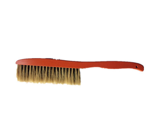 Cerda de escova de madeira da abelha da fileira do punho três da pintura vermelha