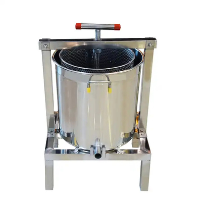 Máquina de prensagem de mel de aço inoxidável / máquina de prensagem de cera de abelha para apicultura máquina com função de aquecimento