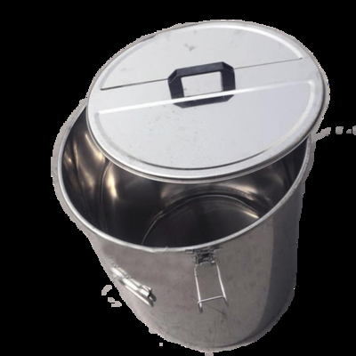 Tanque de mel em aço inoxidável 201 com fechaduras, capacidade para 350 kg