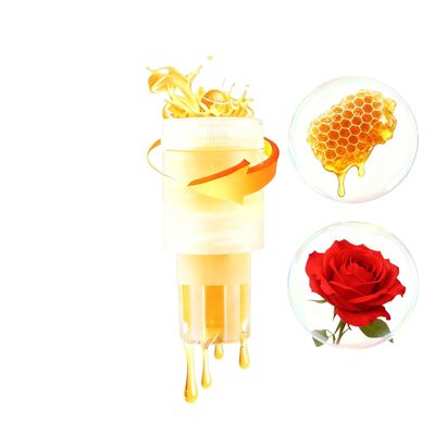 BEESTAR Água portátil de mel de rosa com 24 meses de vida útil e 50% de Brix para consumo diário