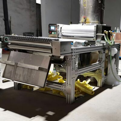 Máquina Automática Completa de 3 peças para Cera de Abelha para Folhas de Cera Laminada de Tamanho Ajustável em Apicultura